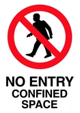 No Entry Confined Space